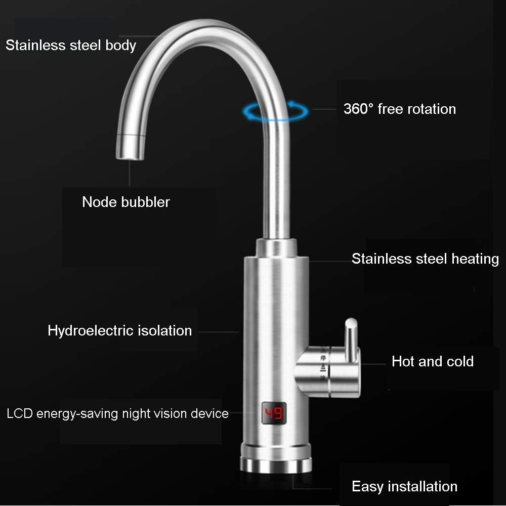 Electric Water Heating Faucet