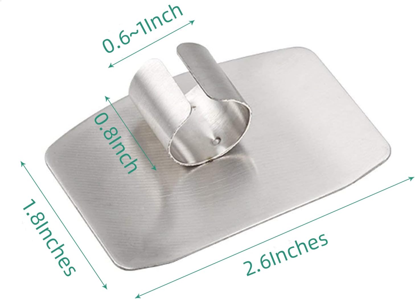 🔪 Stainless Steel Finger Guard