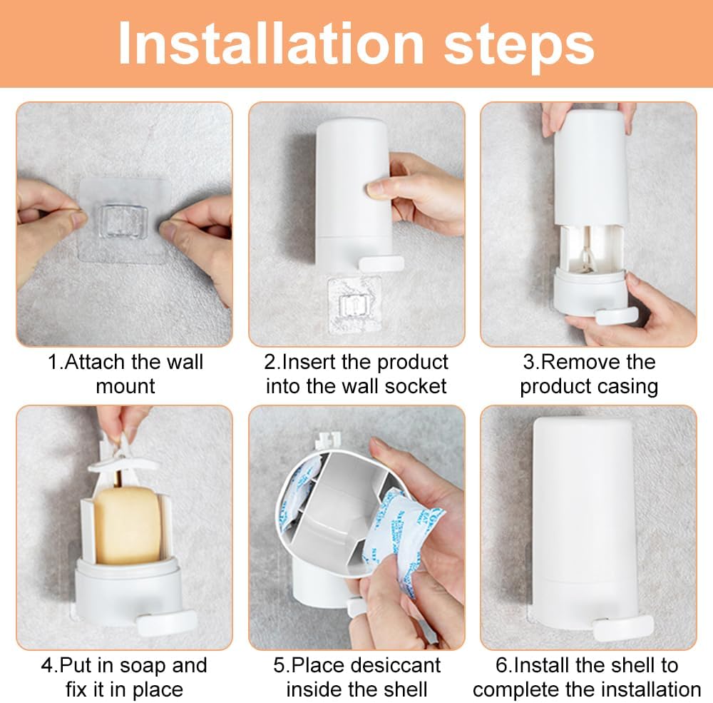 Wall-Mounted Soap Grinder