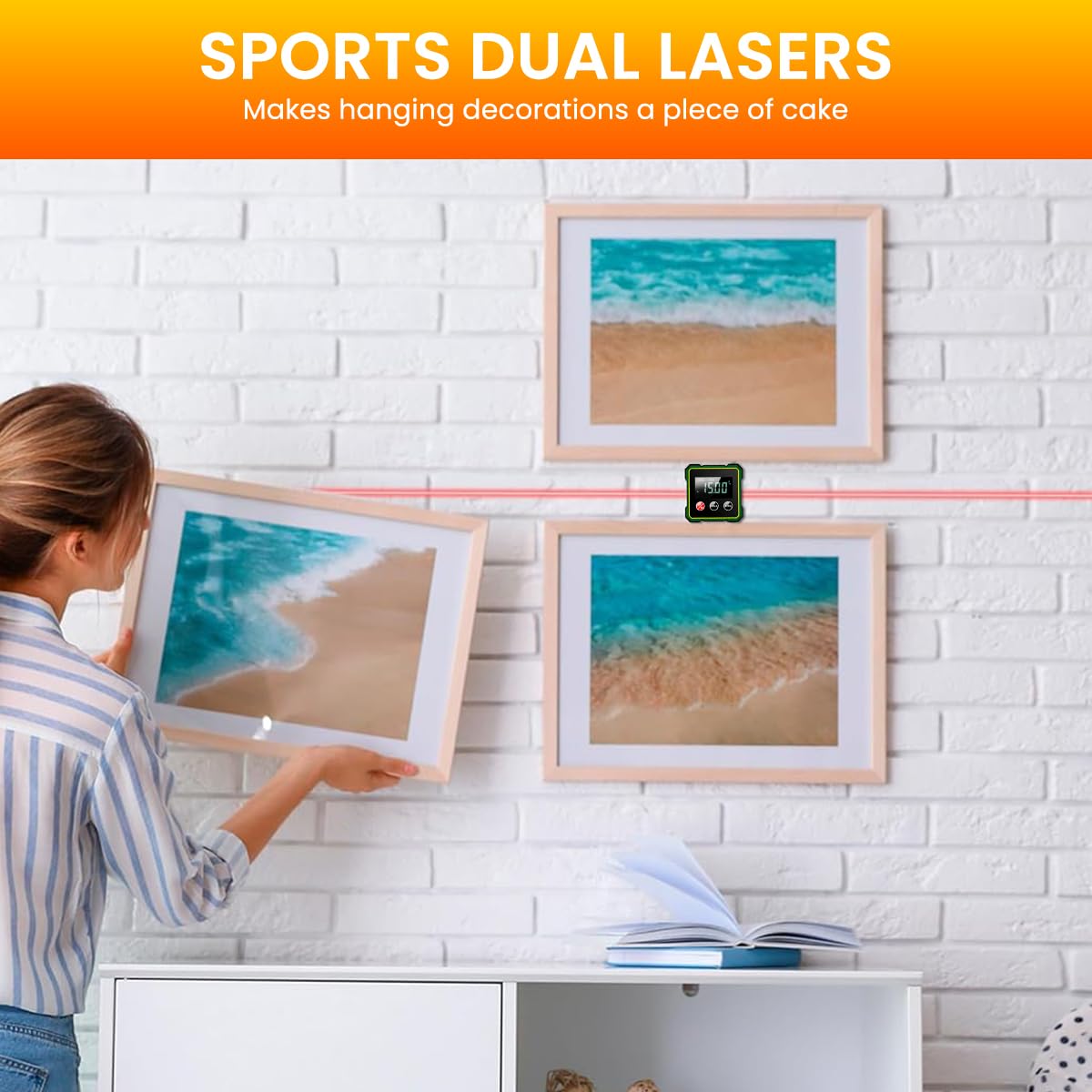 MAGNETIC DIGITAL ANGLE FINDER & LEVEL GAUGE