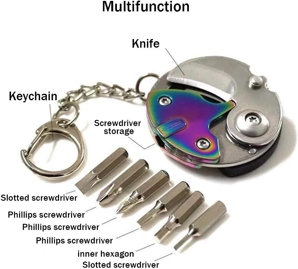 🛠️Knife Screwdriver Set Keychain🔪