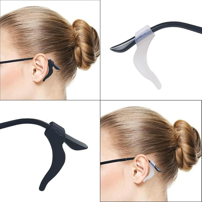 👓2 Pairs of Anti-Slip Eyeglass Ear Hooks👓