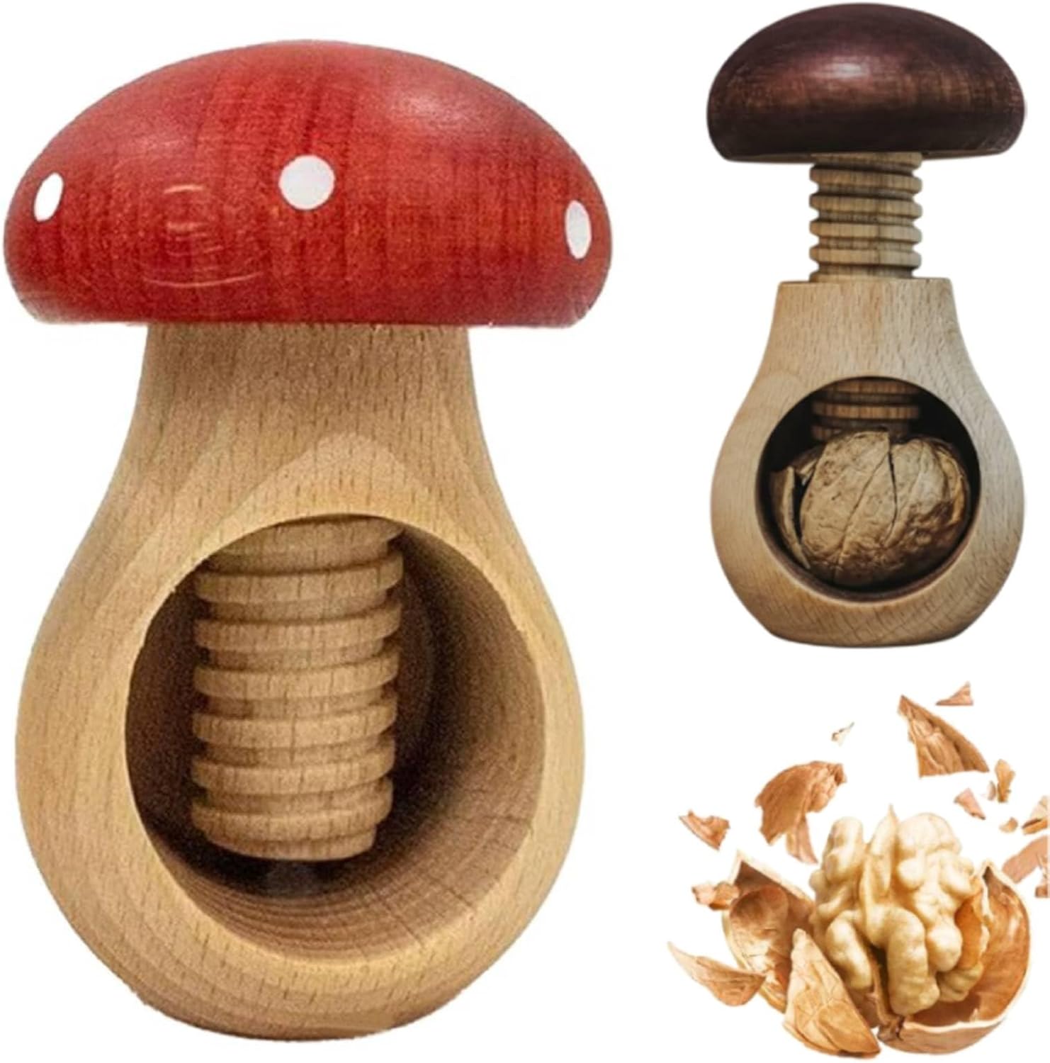 Walnut Wood Nutcracker🪵
