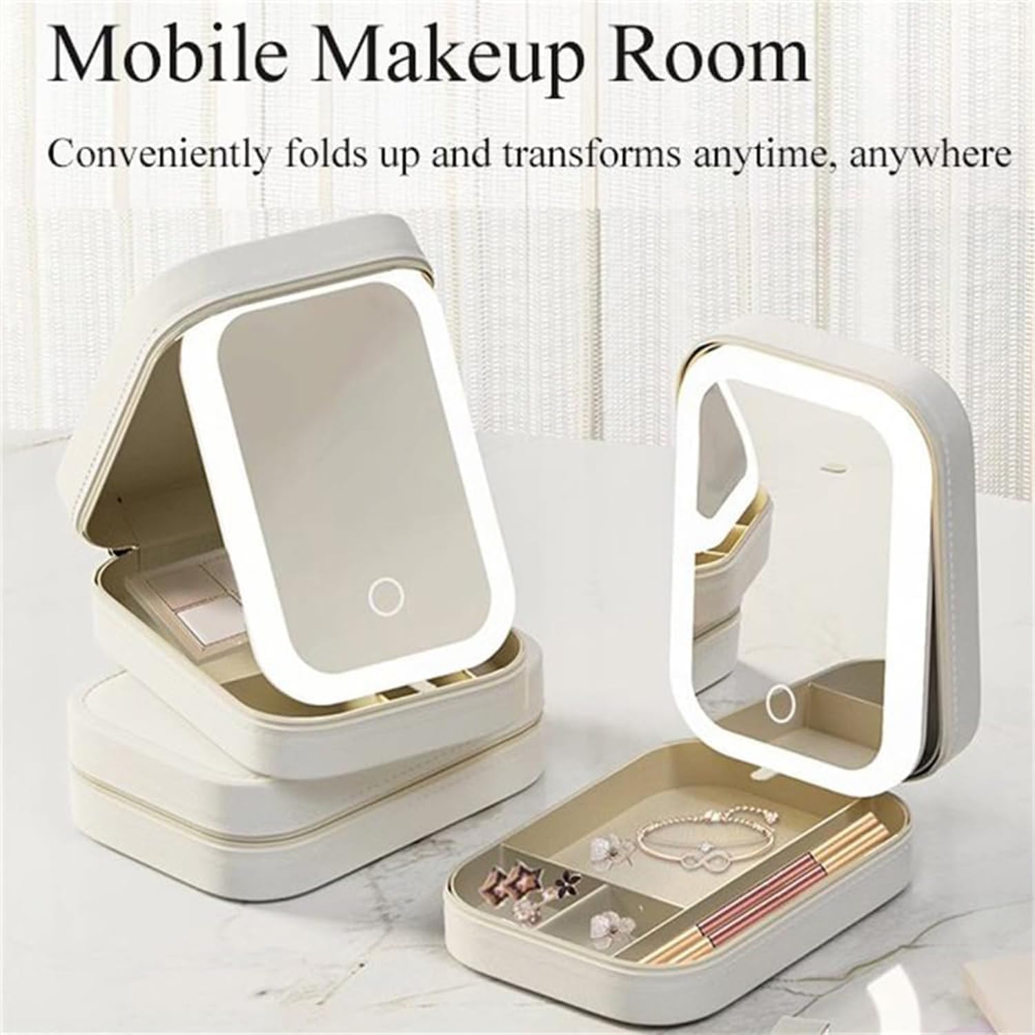 Portable LED Makeup Mirror