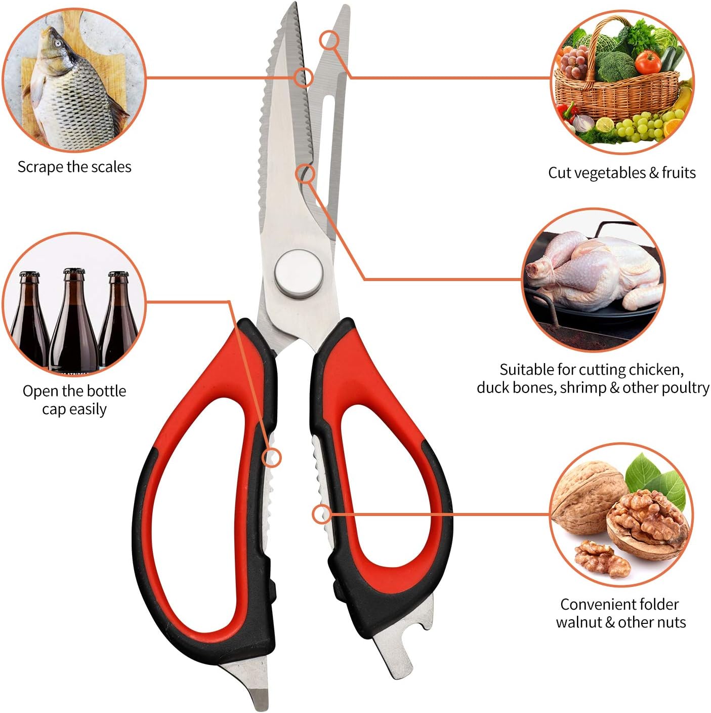 Food Cutter Scissors