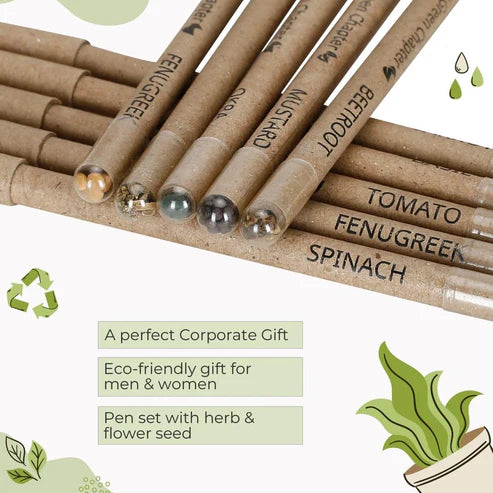 Set of 4 Plantable Seed Pen🌱