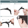 👓2 Pairs of Anti-Slip Eyeglass Ear Hooks👓