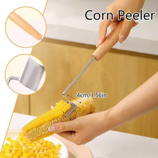 🌽 Stainless Steel Corn Peeler