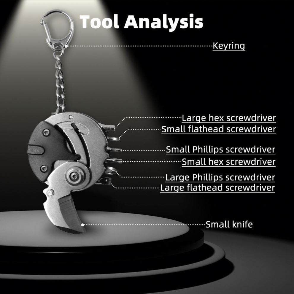 🛠️Knife Screwdriver Set Keychain🔪