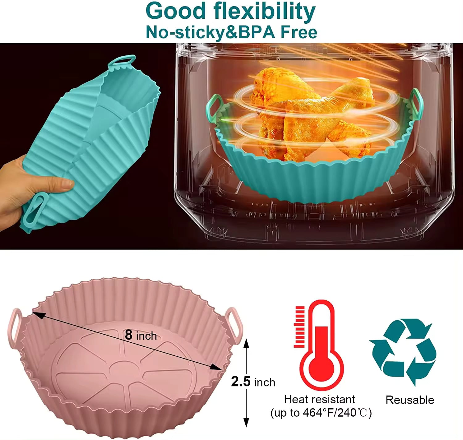 Air Fryer Silicone Tray