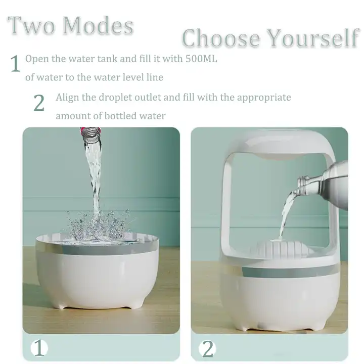 Anti-Gravity Water Drop Humidifier