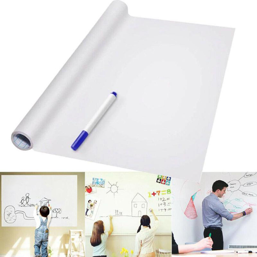 5 Meters Whiteboard Wall Sticker