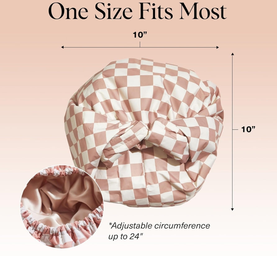 Luxury Adjustable Shower Cap 🚿🧢