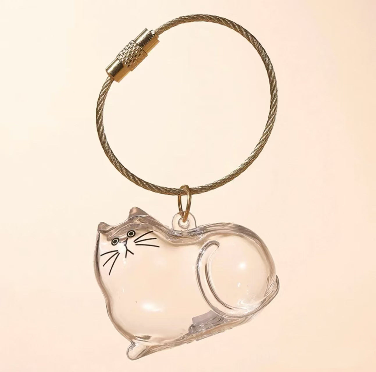 🐾 Pet Hair Keychain