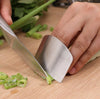 🔪 Stainless Steel Finger Guard